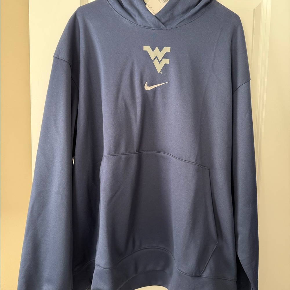 Nike Men’s West Virginia Navy Blue Hoodie